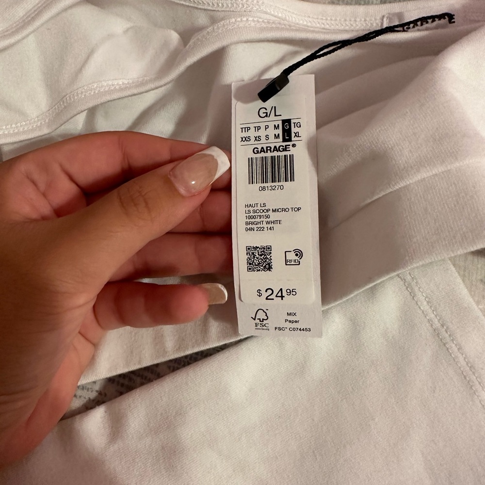 Garage cropped shirt - Picture 4 of 4